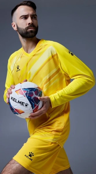 Комплект воротарської форми Kelme ZAMORA II жовтий 7361ZB1256.9716