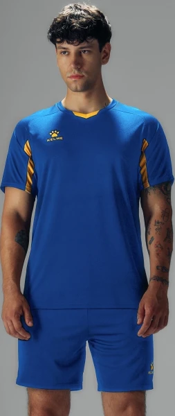 Комплект футбольної форми Kelme LEON синьо-жовтий 7351ZB1129.9410
