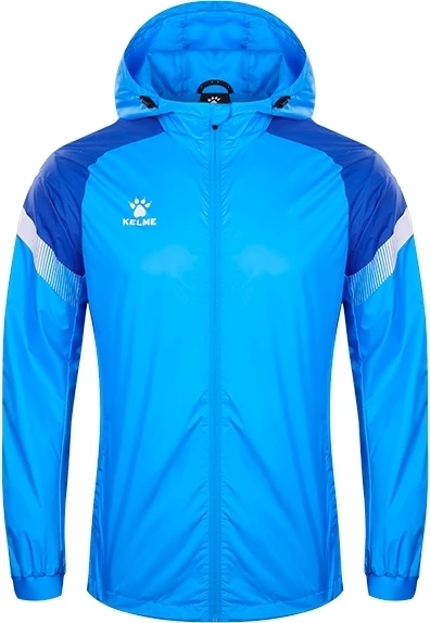 Ветровка детская Kelme WARRIOR голубо-синяя 8061WT3001.9906