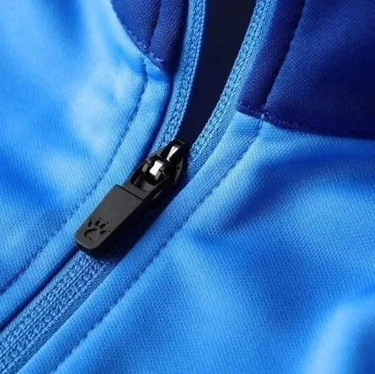 Олимпийка (мастерка) детская Kelme WARRIOR голубо-темно-синяя 8061WT3002.9906