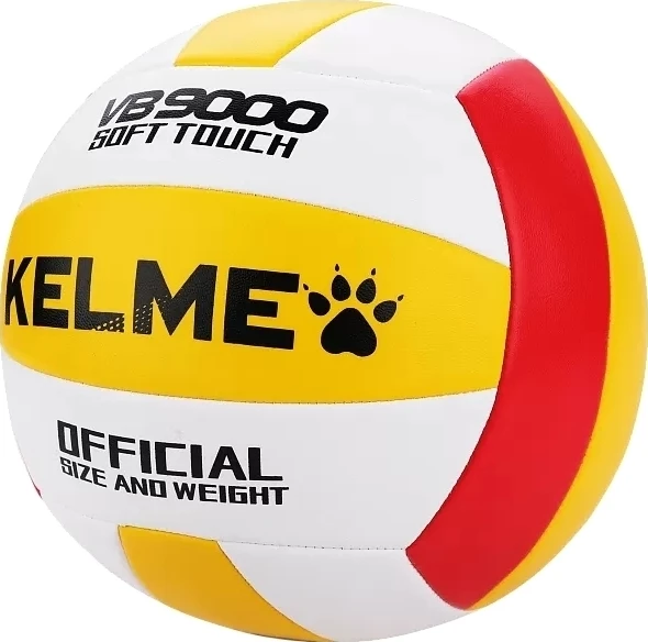 Волейбольний м'яч Kelme біло-червоно-жовтий Розмір 5 8203QU5017.9613