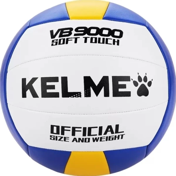 Волейбольний м'яч Kelme біло-синьо-жовтий Розмір 5 8203QU5017.9143