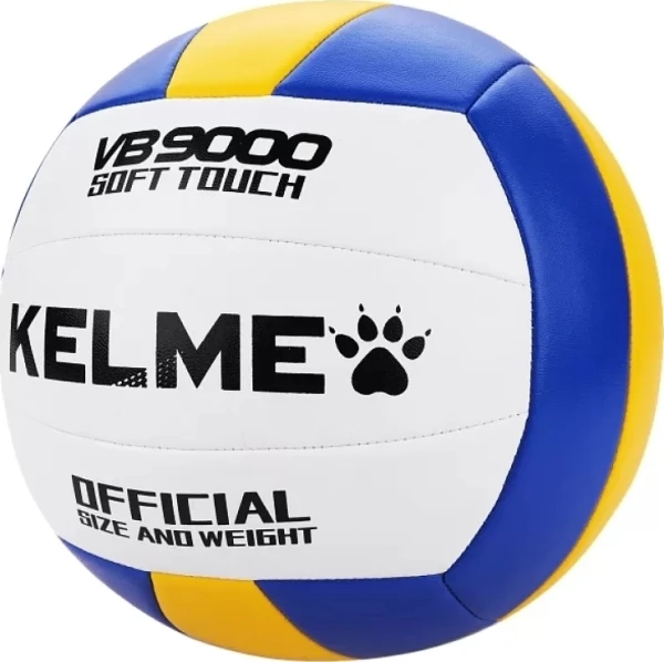 Волейбольний м'яч Kelme біло-синьо-жовтий Розмір 5 8203QU5017.9143