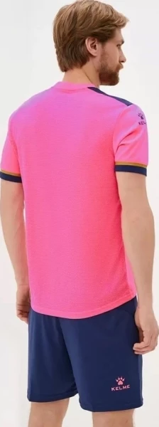 Комплект футбольной формы Kelme SEGOVIA розово-темно-синий 8351ZB1158.9914