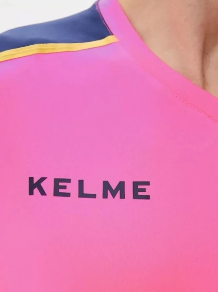 Комплект футбольной формы Kelme SEGOVIA розово-темно-синий 8351ZB1158.9914