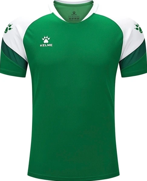 Футболка Kelme BRAVO зелено-белая 7351TX1092.9311