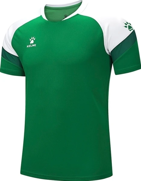 Футболка Kelme BRAVO зелено-белая 7351TX1092.9311