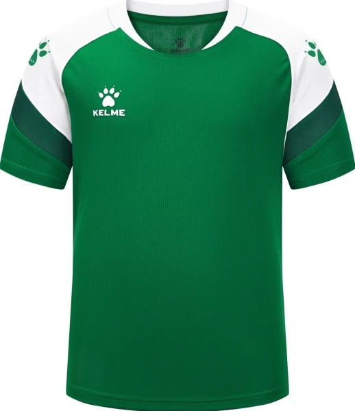 Футболка дитяча Kelme BRAVO зелено-біла 7351TX3093.9311