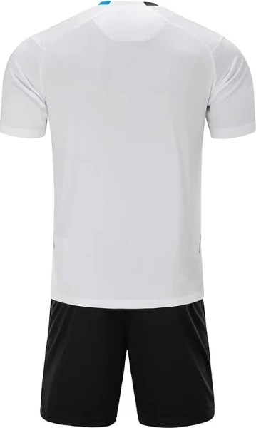 Комплект футбольної форми Kelme NAVARRO біло-чорний 8251ZB1005.9100