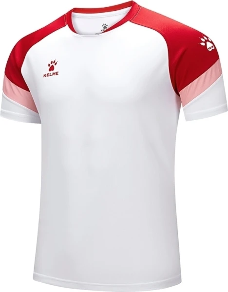 Футболка Kelme BRAVO біло-червона 7351TX1092.9107