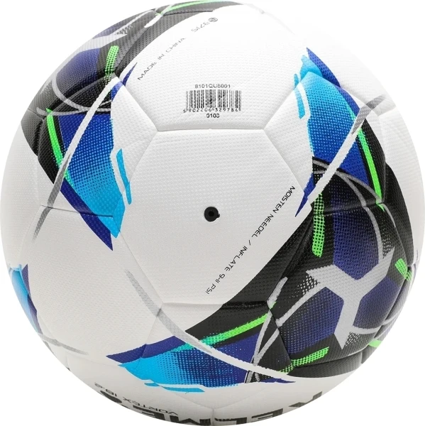 Футбольный мяч Kelme VORTEX 18.2 бело-сине-черный Размер 4 8101QU5001.9113