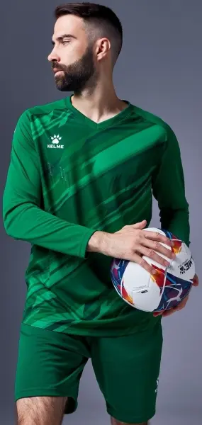 Комплект воротарської форми Kelme ZAMORA II зелений 7361ZB1256.9300