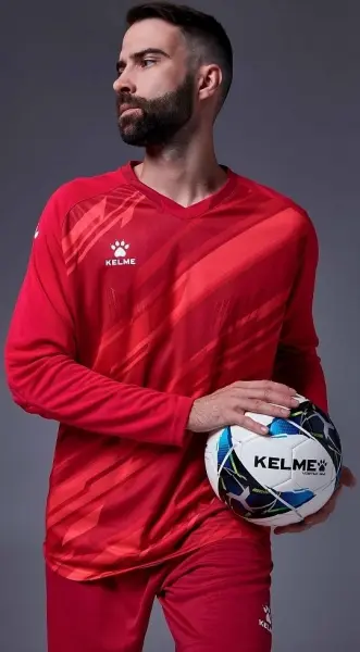 Комплект воротарської форми Kelme ZAMORA II червоний 7361ZB1256.9600