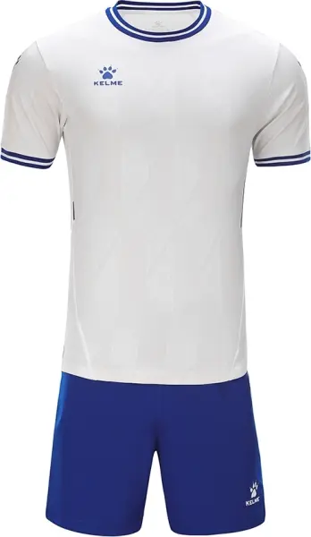 Комплект футбольной формы Kelme BILBAO бело-синий 8251ZB1007.9100