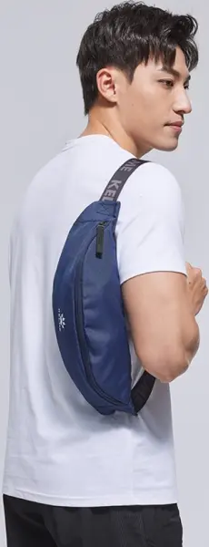Сумка на пояс Kelme темно-синяя 8201BB5002.9401