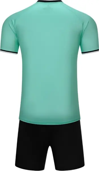 Комплект футбольной формы детский Kelme бирюзово-черный 8551ZB31084.9305
