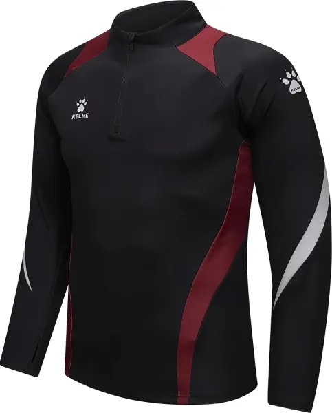 Реглан Kelme CORDOBA III чорно-бордовий 8461TT1044.9000