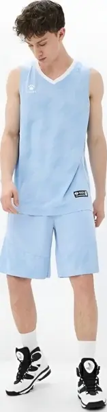 Комплект баскетбольної форми Kelme BRUKLIN блакитний 3591052.9454