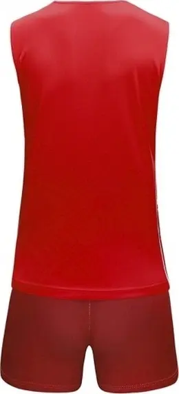 Комплект волейбольної форми жіночий Kelme АМАNECER червоний 8351QB2010.9600