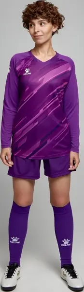 Комплект воротарської форми Kelme ZAMORA II фіолетовий 7361ZB1256.9500