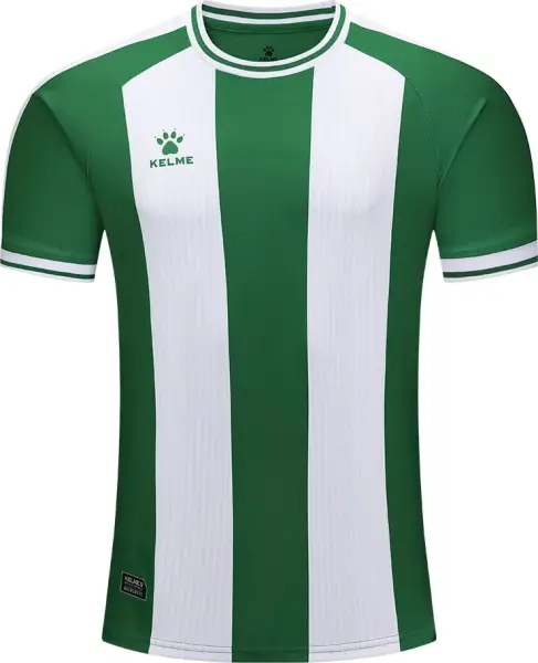 Футболка Kelme GRANADA зелено-белая 7451ZB1795.9311