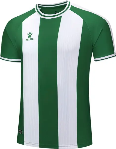 Футболка Kelme GRANADA зелено-белая 7451ZB1795.9311