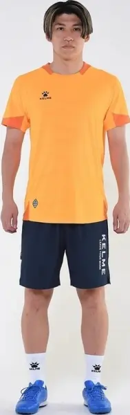 Футболка Kelme оранжевая 8551ZB11078.9907