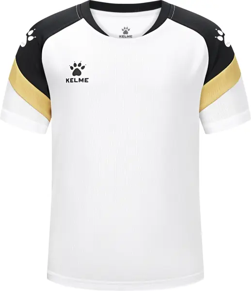 Футболка дитяча Kelme BRAVO біло-чорна 7351TX3093.9103
