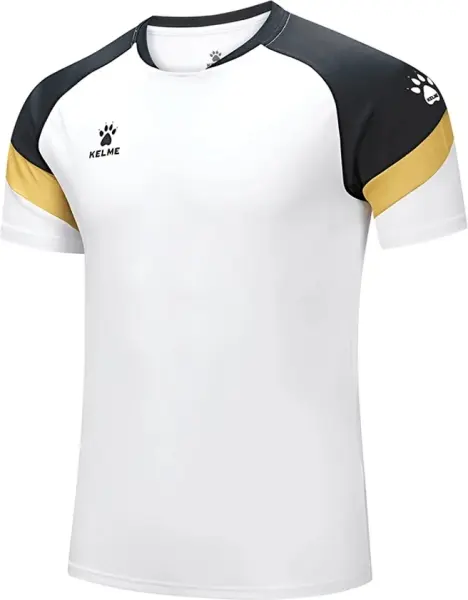 Футболка дитяча Kelme BRAVO біло-чорна 7351TX3093.9103