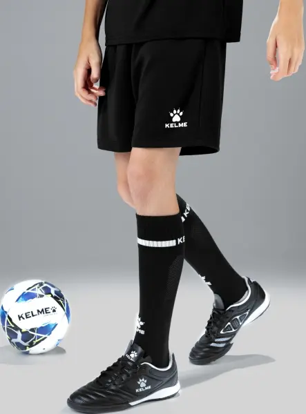 Шорти дитячі Kelme GLOBAL III чорно-білі 7351ZB3255.9000