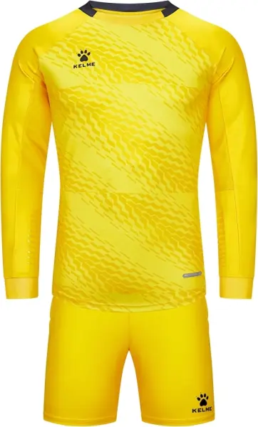 Комплект воротарської форми Kelme жовтий 8561ZB11076.9716