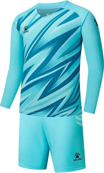 Комплект воротарської форми дитячий Kelme ZAMORA III бірюзовий 8461ZB3243.9405