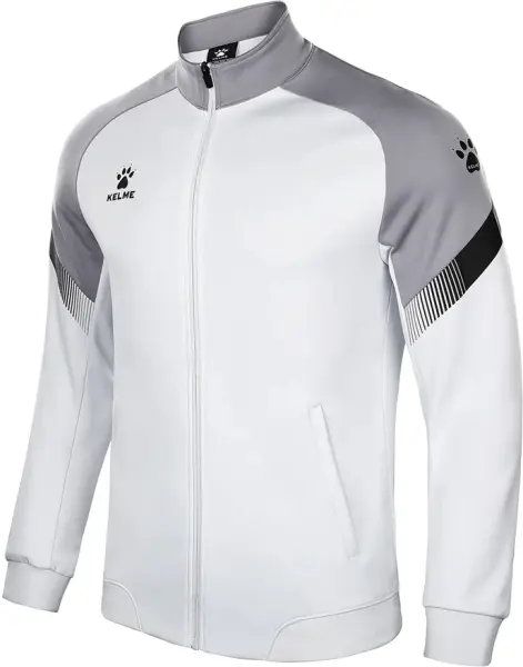 Олімпійка (мастерка) Kelme WARRIOR біло-сіра 8061WT1009.9243