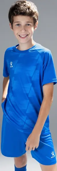 Комплект футбольной формы детский Kelme BRAGA синий 8351ZB3085.9481