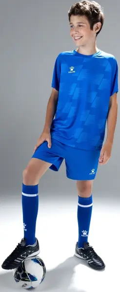 Комплект футбольной формы детский Kelme BRAGA синий 8351ZB3085.9481