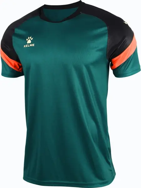 Футболка Kelme WARRIOR темно-зелено-чорна 8151ZB1007.9365