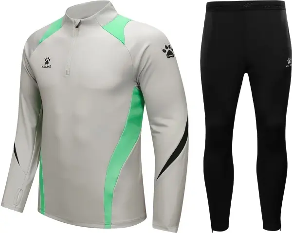 Спортивний костюм Kelme CORDOBA III сіро-чорно-м'ятний 8461TT1044.2004_3871306.9036