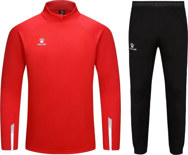 Спортивний костюм дитячий Kelme ACADEMY II червоно-чорний 7461TT3052.9600_8061CK3002.9000