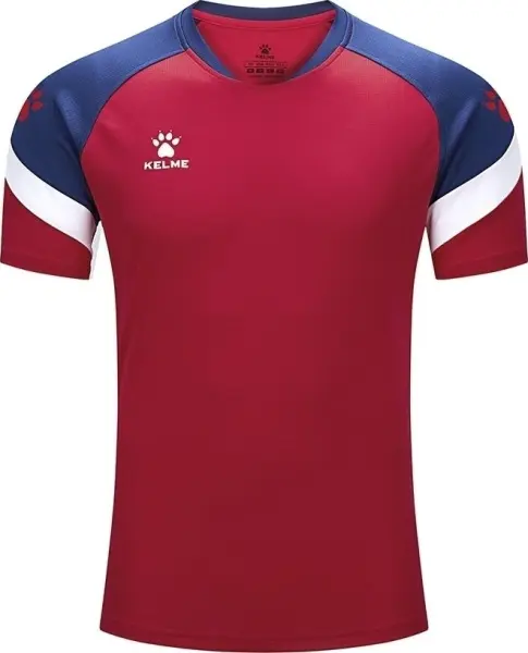 Футболка дитяча Kelme BRAVO червоно-темно-синя 7351TX3093.9615