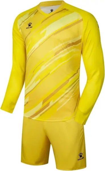 Комплект вратарской формы детский Kelme ZAMORA II желтый 7361ZB3256.9716