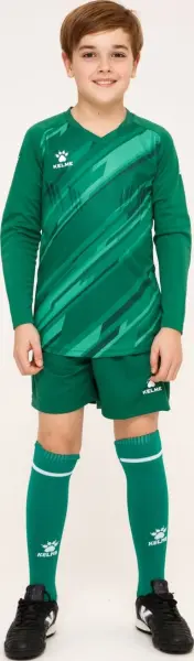 Комплект воротарської форми дитячий Kelme ZAMORA II зелений 7361ZB3256.9300