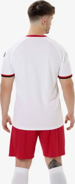 Комплект футбольной формы Kelme KADIS II бело-красный 8551ZB11084.9100