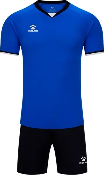Комплект футбольної форми Kelme KADIS II синьо-чорний 8551ZB11084.9481