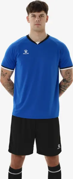 Комплект футбольної форми Kelme KADIS II синьо-чорний 8551ZB11084.9481