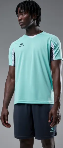 Комплект футбольної форми Kelme PORTO бірюзово-темно-синій 8251ZB1002.9328