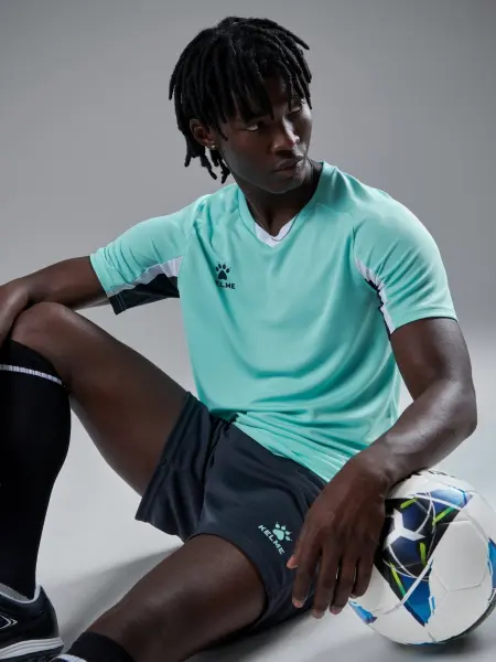 Комплект футбольної форми Kelme PORTO бірюзово-темно-синій 8251ZB1002.9328