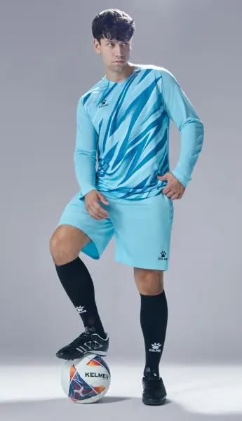 Комплект вратарской формы Kelme ZAMORA III голубо-синий 8461ZB1243.9405
