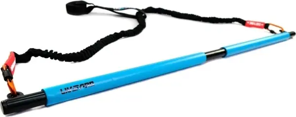 Тренажер для функціонального тренінгу LivePro RESISTANCE BAR SET блакитно-чорний LP8400