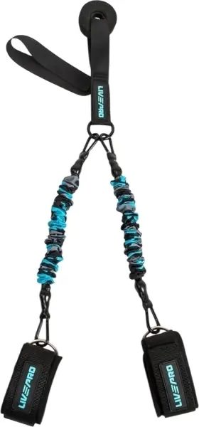 Еспандер LivePro MULTIFUNCTIONAL TRAINING блакитно-сіро-чорний LP8427