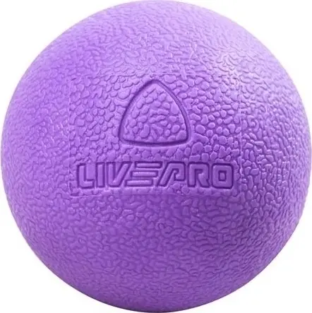 Масажний м'яч LivePro MUSCLE ROLLER BALL фіолетовий LP8501-v